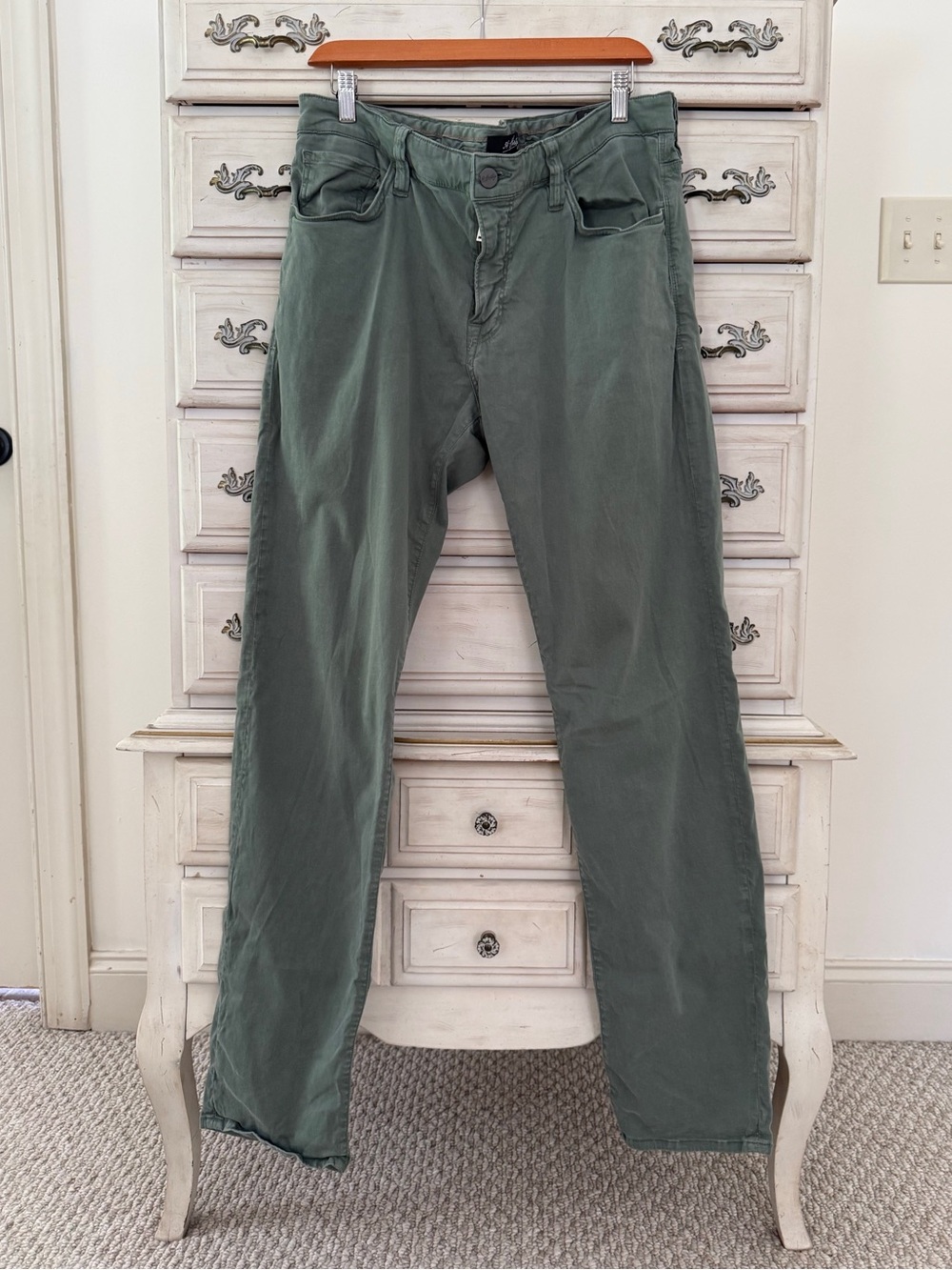 34 Heritage Courage Cotton Straight Pants